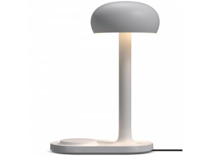 Table lamp EMENDO 29 cm, with Qi wireless charger, cloud, Eva Solo