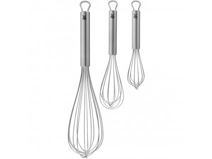 Whisk, set of 3 pcs, stainless steel, WMF