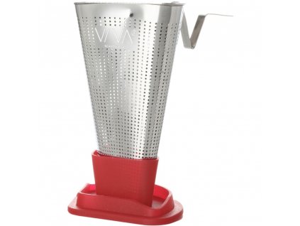 Tea infuser INFUSION 9 cm, red, stainless steel, Viva Scandinavia