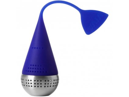 Tea infuser INFUSION EGG 16 cm, blue, stainless steel, Viva Scandinavia