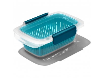 Lunch box PREP AND GO GOOD GRIPS 450 ml, blue, plastic, OXO