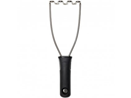 Potato masher GOOD GRIPS 27 cm, black, stainless steel, OXO