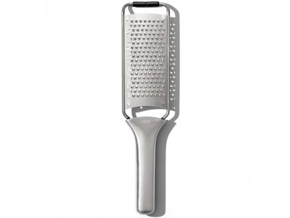 Hand grater STEEL 29 cm, silver, stainless steel, OXO