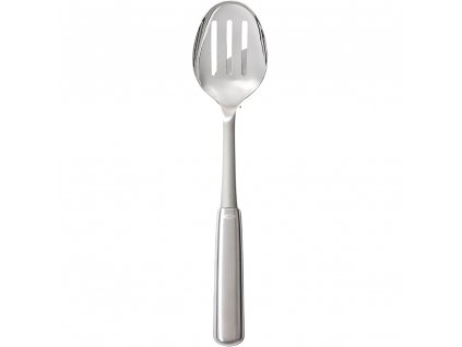 Perforated spoon STEEL 32 cm, silver, stainless steel, OXO