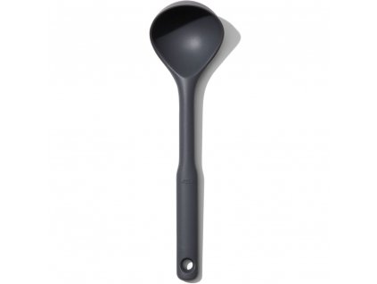 Ladle GOOD GRIPS 29 cm, grey, silicone, OXO