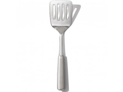 Kitchen turner STEEL 33 cm, silver, stainless steel, OXO