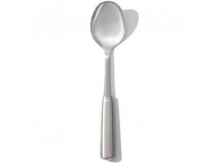 Mixing spoon STEEL 32 cm, silver, stainless steel, OXO