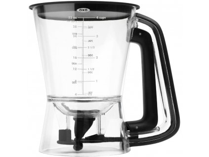 Batter dispenser GOOD GRIPS 1,0 l, black, plastic, OXO