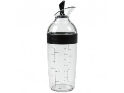 Dressing shaker GOOD GRIPS 350 ml, black, plastic, OXO