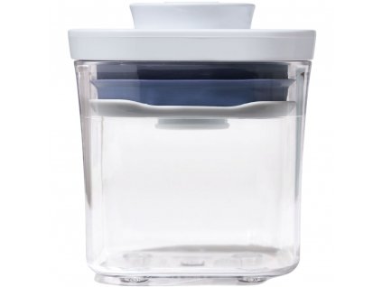 Kitchen storage jar POP GOOD GRIPS 200 ml, mini square, plastic, OXO