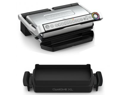 Electric contact grill OPTIGRILL+ XL GC724D12 2000 W, with baking dish, Tefal