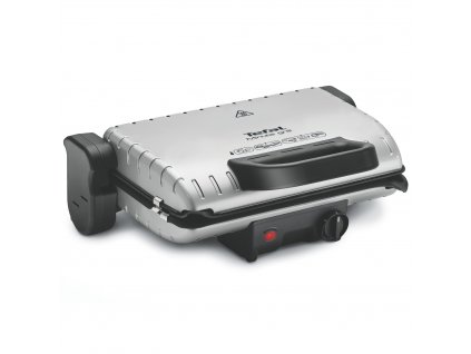 Electric contact grill MINUTE GC205012 1600 W, silver, Tefal