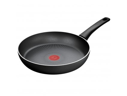 Non-stick pan FORCE C2920653 28 cm, black, aluminium, Tefal