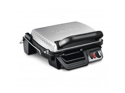 Electric contact grill ULTRACOMPACT 600 COMFORT GC306012 2000 W, silver, Tefal