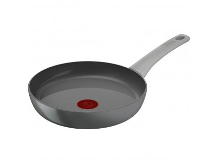 Non-stick pan RENEW ON C4270432 24 cm, grey, aluminium, Tefal