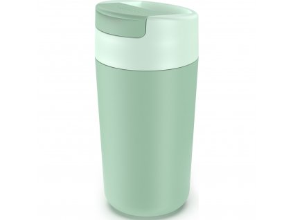 Travel mug SIPP 81130 454 ml, green, plastic, Joseph Joseph