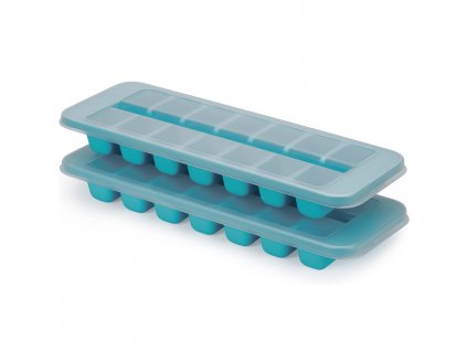 Ice cube mould EASY-FILL 20197 33 cm, set of 2, blue, plastic, Joseph Joseph