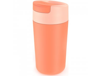 Travel mug SIPP 81131 454 ml, coral, plastic, Joseph Joseph