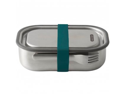 Lunch box 1 l, ocean, stainless steel, Black+Blum