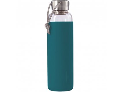 Water bottle 600 ml, ocean, glass, Black+Blum