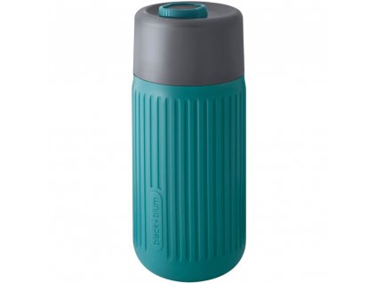 Travel mug 340 ml, ocean, glass, Black+Blum