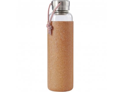 Water bottle 600 ml, almond, glass, Black+Blum