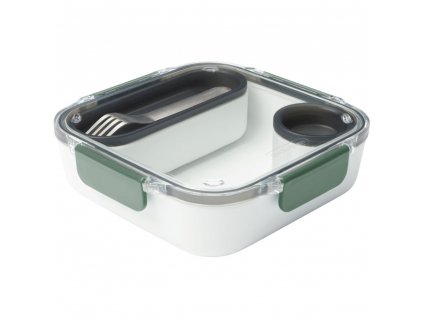 Lunch box 1 l, olive, plastic, Black+Blum