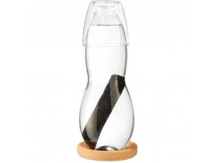 Water carafe EAU GOOD 800 ml, clear, glass, Black+Blum