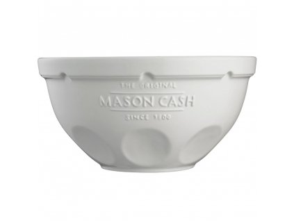 Kitchen bowl INNOVATIVE KITCHEN 5 l, white, stoneware, Mason Cash