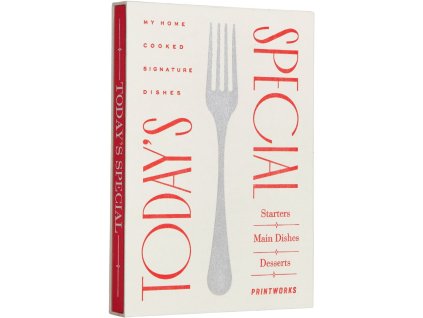 Recipe book TODAY´S SPECIAL, beige, Printworks