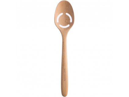 Perforated spoon INNOVATIVE KITCHEN 33 cm, brown, wood, Mason Cash