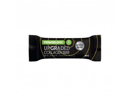 Protein bar UPGRADED 50 g, with collagen, coconut, Powerlogy
