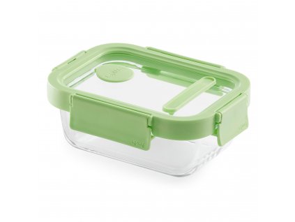 Food storage container 370 ml, rectangular, glass, Lékué