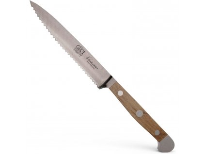 Vegetable knife ALPHA OAK 13 cm, brown, Güde