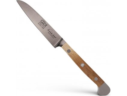 Vegetable knife ALPHA OAK 9 cm, brown, Güde
