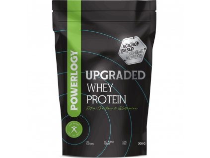 Protein WHEY UPGRADED 300 g, vanilla, powder, Powerlogy