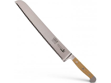 Bread knife ALPHA BRICOLE DI VENEZIA 32 cm, brown, Güde