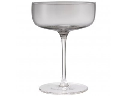 Champagne glass FUUMI 280 ml, set of 4 pcs, smoke, glass, Blomus