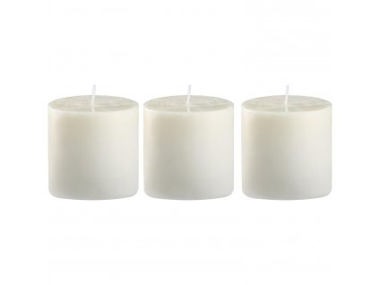 Scented candle VALOA AUTUMN S 6 cm, set of 3 pcs, spare refill, Blomus