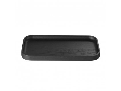 Serving tray OKU 25 x 12,5 cm, black, wood, Blomus