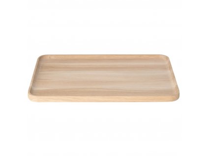 Serving tray OKU 40 x 30 cm, brown, wood, Blomus