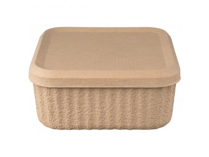 Storage container REDO 32,5 x 15 cm, set of 2 pcs, brown, paper, Blomus