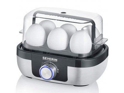 Electric egg cooker EK 3169, silver, Severin