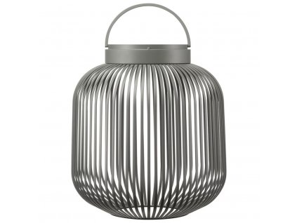 Portable table lamp LITO M 30,5 cm, LED, granite gray, steel, Blomus