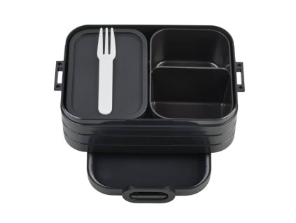 222212 obedovy box bento 900 ml severska cerna plast mepal