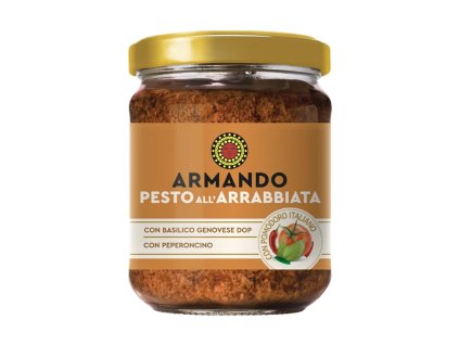 225813 pesto rosso all arrabbiata 180 g armando