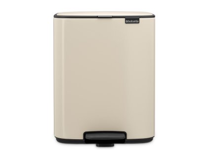 225903 pedalovy odpadkovy kos bo 12 l jemne bezova ocel brabantia