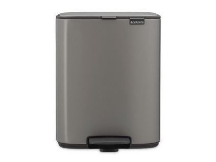 226068 pedalovy odpadkovy kos bo 12 l platinova ocel brabantia