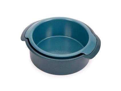 227772 forma na kolac nest bake 45068 sada 2 ks modra ocel joseph joseph