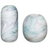 Set of vases CLOUD Hübsch blue 2 pcs